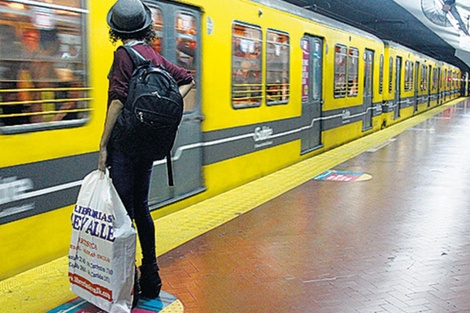 Menos gente en el subte luego de los anuncios de Alberto Fernández