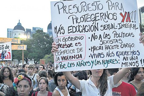 "Macri no entiende absolutamente nada sobre violencia de género"