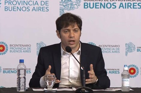 Kicillof: "nosotros no creemos que la situación nos permita flexibilizar"