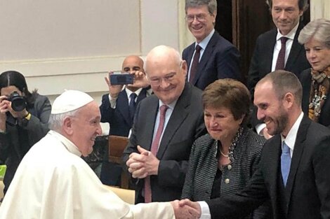 El Papa Francisco recibirá al ministro de Economía, Martín Guzmán