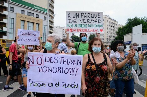 Parque lineal en Caballito: así se gestó la resistencia de los vecinos al nuevo proyecto de Larreta