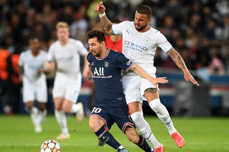 Champions League: el París Saint-Germain de Lionel Messi cayó en su visita a Manchester