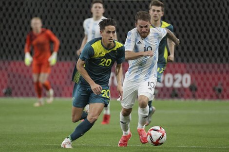 Con el pie izquierdo: la Selección Argentina de futbol perdió 2 a 0 en el debut de los Juegos Olímpicos