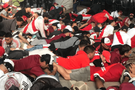 Detuvieron a 150 barras de River en la previa del partido ante Argentinos Juniors