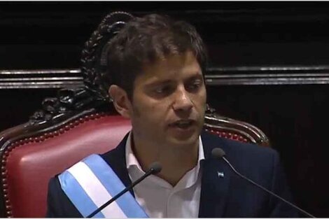 Axel Kicillof asumió como Gobernador