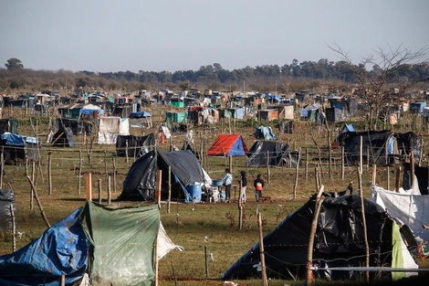 Toma de tierras en Guernica: la Justicia postergó el desalojo para octubre