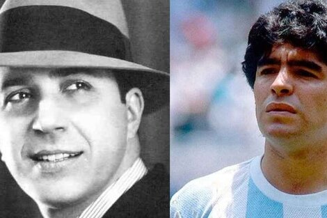 ¿Carlos Gardel le cantó a Diego Maradona? La emotiva edición de un tema de El Zorzal y cómo se produjo