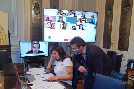 Diputados aprobó de manera unánime el protocolo para sesionar por teleconferencia durante la cuarentena