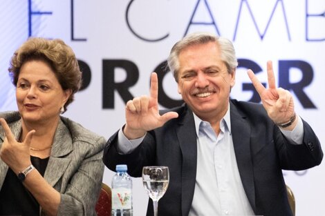 Alberto Fernández llamó a movilizar a la Plaza de Mayo por el Día de la Democracia y celebró la visita de Lula