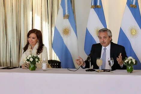 Alberto Fernández y Cristina Kirchner se reunieron en Olivos