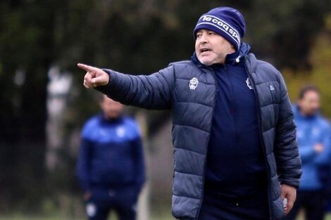 Peligra la continuidad de Maradona como DT de Gimnasia