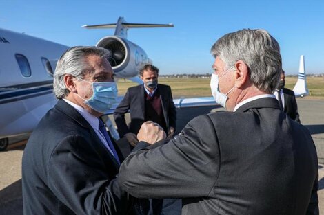 Alberto Fernández visitó La Pampa y anunció obras de infraestructura