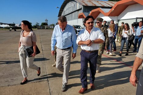 Agustin Rossi y Gustavo Saénz recorrieron las zonas vulnerables de Salta