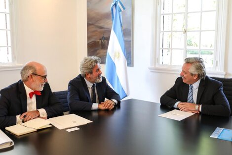 Autoridades canadienses en la Rosada y el Congreso