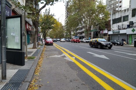 Cuarentena obligatoria: En la Ciudad, amplían veredas para el distanciamiento social