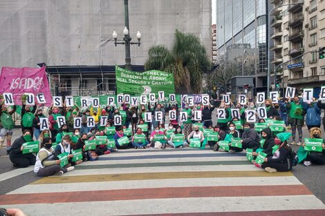 Acciones frente al Congreso por el Aborto Legal: "Necesitamos que ingrese el proyecto antes del 4 de noviembre"