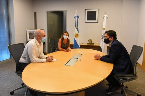 Clases presenciales: reunión entre Horacio Rodríguez Larreta y Nicolás Trotta por el regreso a las aulas