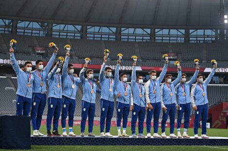 La emoción del DT de Los Pumas: "Es un orgullo ser la primera medalla de bronce"