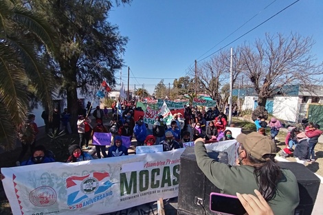 La comunidad indígena en Santiago del Estero protesta contra "persecuciones, desalojos y bandas armadas"