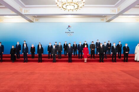 Alberto Fernández participó en China de un almuerzo en honor con jefes y jefas de Estado