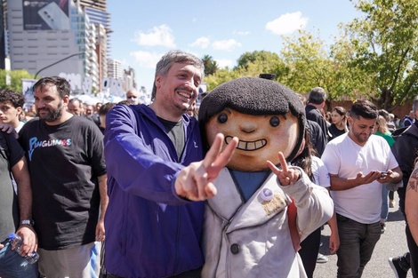 Con Máximo Kirchner como protagonista, La Cámpora marcha desde la Ex ESMA a Plaza de Mayo por el 24 de marzo