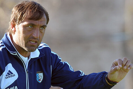 Carlos "Chapa" Retegui, DT de Las Leonas. 