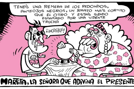 Martita, la señora que adivina el presente