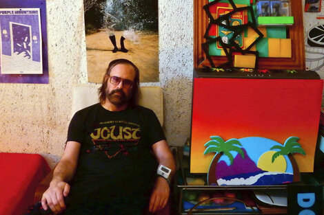 David Berman en su etapa con Purple Mountains