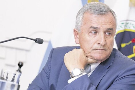 El gobernador de Jujuy, Gerardo Morales, crítico de Elisa Carrió.