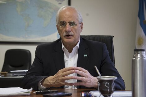 Jorge Taiana, encargado de Relaciones Internacionales del Partido Justicialista. 