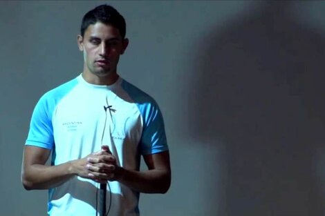 Alexis Acosta, el atleta ciego al que el Gobierno le bajó una beca.