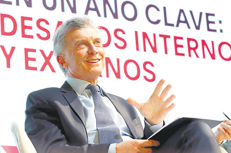 El presidente Mauricio Macri retrocedió unos días en su mensaje de campaña.