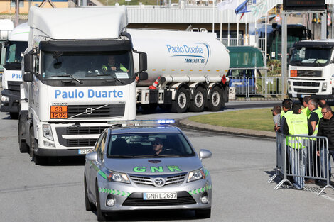 En Portugal, huelga del Sindicato Nacional de Conductores de Materiales Peligrosos.