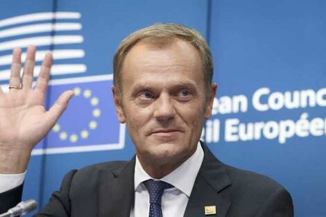 El polaco Donald Tusk, otra voz crítica contra Bolsonaro. 