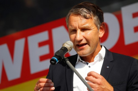 Bjoern Hoecke, del partido de extrema derecha de Alemania Alternative for Germany (AfD).