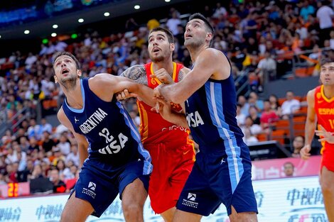 Argentina cayó ante España en la previa del Mundial de China