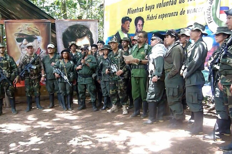 Después de anuncio de la vuelta de la guerrilla llegó la operación militar.