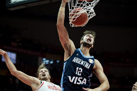 Mundial de básquet: Argentina le ganó a Rusia