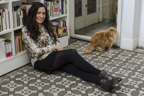 Nurit Kasztelan puso la primera librería en casa, en el barrio de Villa Crespo. 