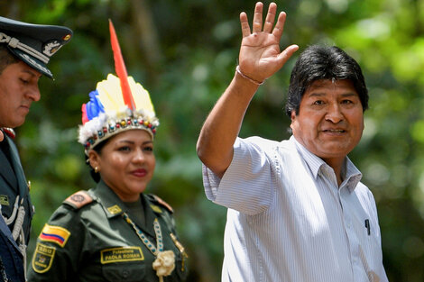 El presidente de Bolivia, Evo Morales, compite por la reelección en octubre próximo.