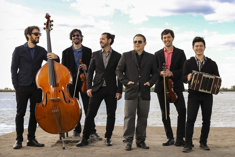 Mariano Asato, Ramiro Gallo, Omar Torres, Agustín Casenove, Luciano Tobaldi y Lucas Querini,