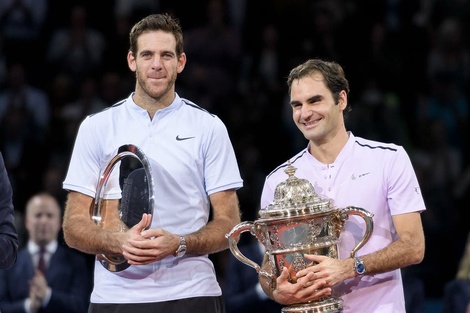 Federer y Del Potro jugarán un partido en Argentina