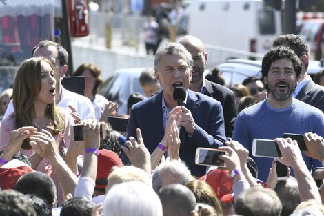 Macri y Vidal, otra vez juntos de campaña