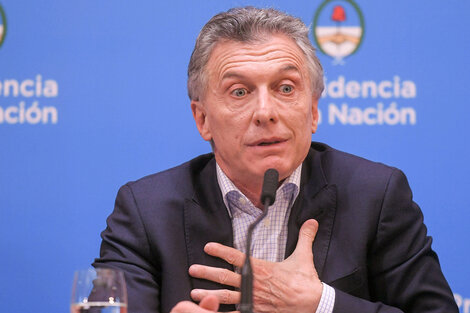 El Presidente Mauricio Macri.