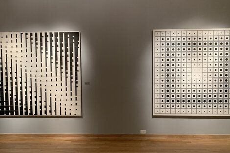 En el MNBA: dos obras de Julio Le Parc realizadas en 1959.