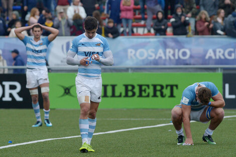 La imagen de frustración de los chicos argentinos.