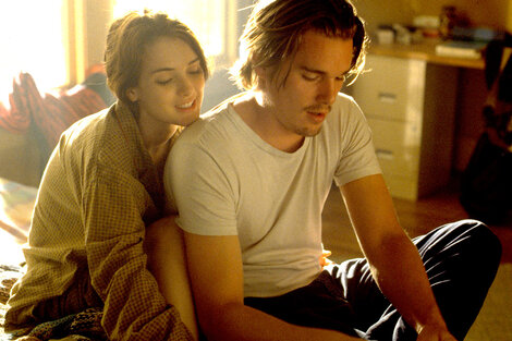 Winona Ryder y Ethan Hawke en Reality Bites (Generación X), 1994.