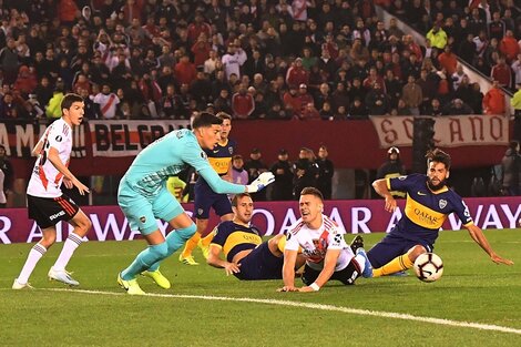 El audio del VAR en el River-Boca de la Copa 