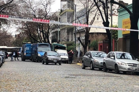 La Policía de la Ciudad cerró la zona.