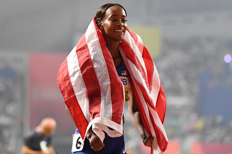 Mundial de Atletismo: Dalilah Muhammad  marcó un nuevo record en Doha 2019